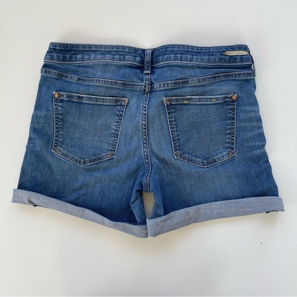 Anthropologie Pilcro and the Letterpress Stet Roll-Up Shorts Denim Shorts Sz 28 - Picture 3 of 10
